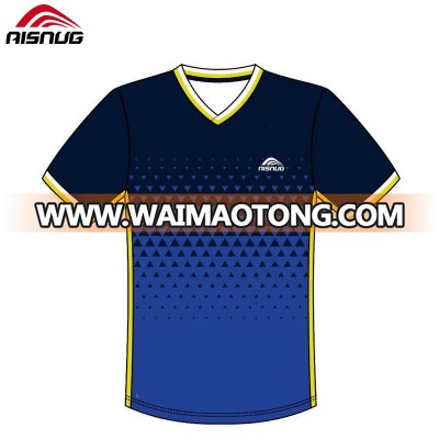 Dri fit printing professional custom made sublimation soccer jersey