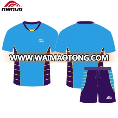 New style wholesale Printing thai quality dri fit custom polyester sublimated soccer uniform custom