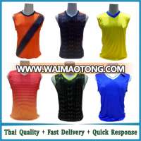 New arrival Thai Quality Soccer Training Vest Sports Wear Men Football Vest